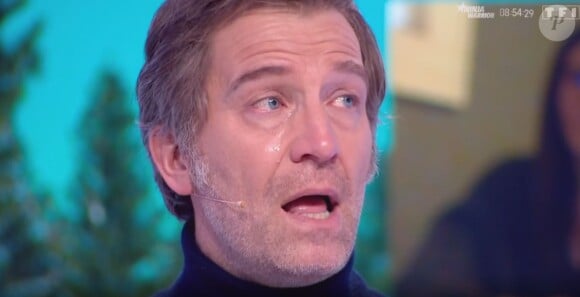 Laurent craque dans "Les 12 Coups de midi", sur TF1, le 4 février