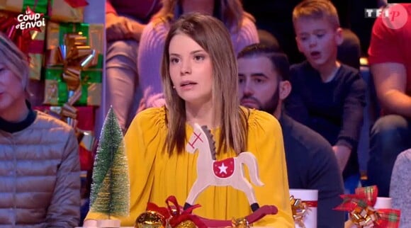 Camille parle de son combat contre le cancer dans "Les 12 Coups de midi", le 8 décembre 2019, sur TF1