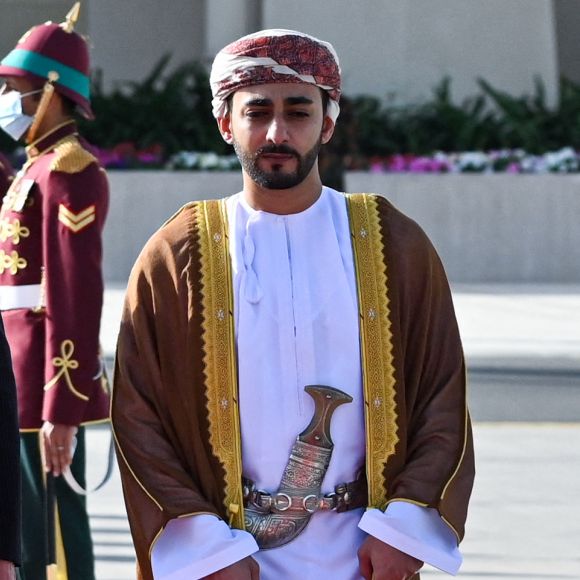 Le roi Philippe et la reine Mathilde de Belgique en visite officielle à Oman le 4 février 2022. © F.Andrieu / Agencepeps / Bestimage