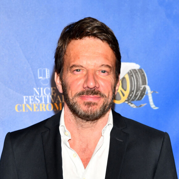 Samuel Le Bihan lors de la soirée de clôture de la 3eme édition du Festival Cinéroman à Nice, le 24 octobre 2021. © Bruno Bebert / Bestimage 
