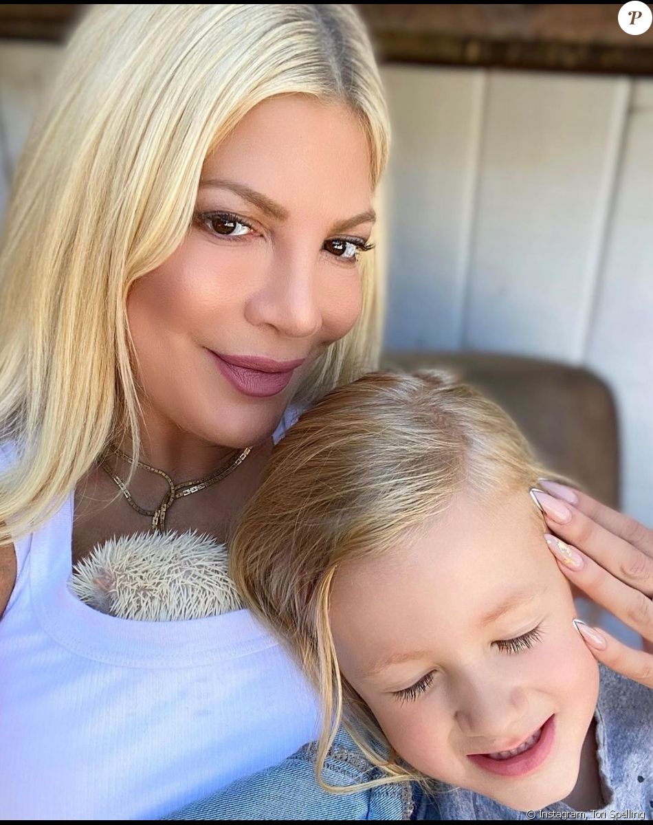 Tori Spelling sur Instagram. Le 28 janvier 2022.