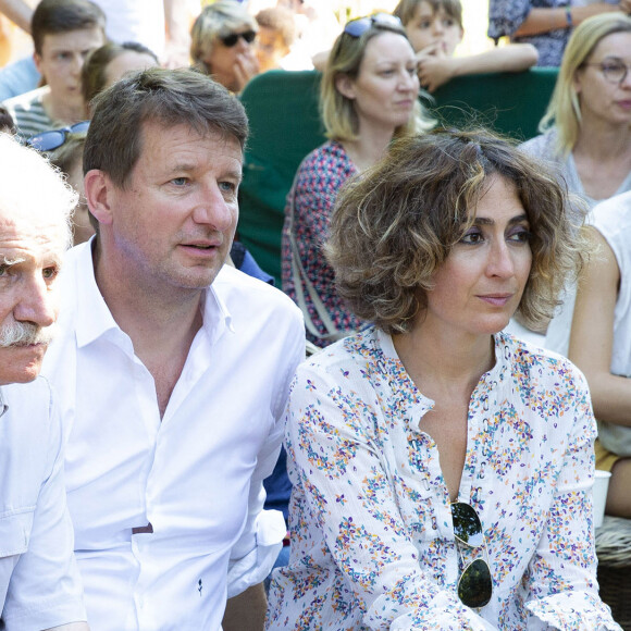Exclusif - Yannick Jadot et sa compagne Isabelle Saporta - Yann Arthus-Bertrand organise la grande fête GoodPlanet à l'occasion du 10éme anniversaire de son film "Home" et de la Fondation à Paris