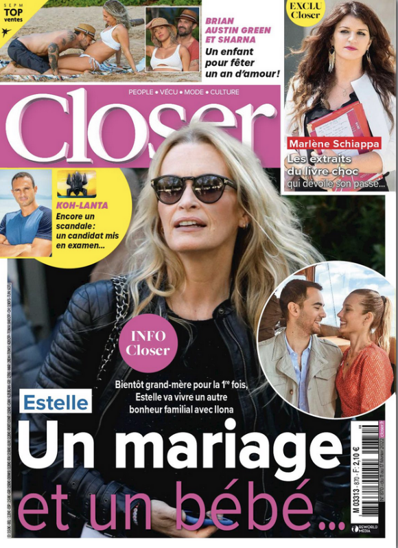 Couverture du nouveau numéro de Closer paru le 11 février 2022