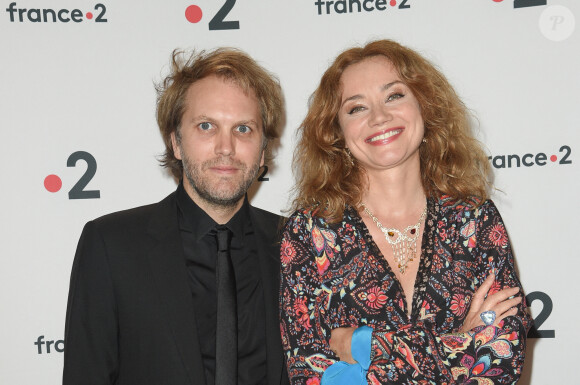 Florian Zeller et Marine Delterme - 30e cérémonie des Molières à la salle Pleyel à Paris © Coadic Guirec/Bestimage