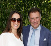 Pierre Sled et Barbara Ricevuto au village des Internationaux de Tennis de Roland Garros à Paris le 8 juin 2017