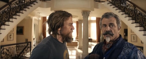 Images de la bande annonce du film "Last Looks" avec Mel Gibson et Charlie Hunnam. 2022