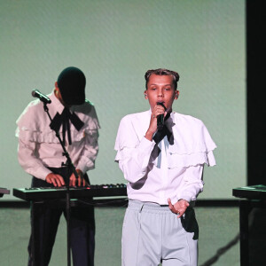 Stromae lors de la 37ème cérémonie des Victoires de la musique à la Seine musicale de Boulogne-Billancourt, le 11 février 2022. © Guirec Coadic/Bestimage