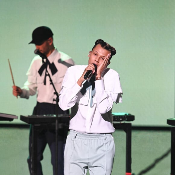 Stromae lors de la 37ème cérémonie des Victoires de la musique à la Seine musicale de Boulogne-Billancourt, le 11 février 2022. © Guirec Coadic/Bestimage