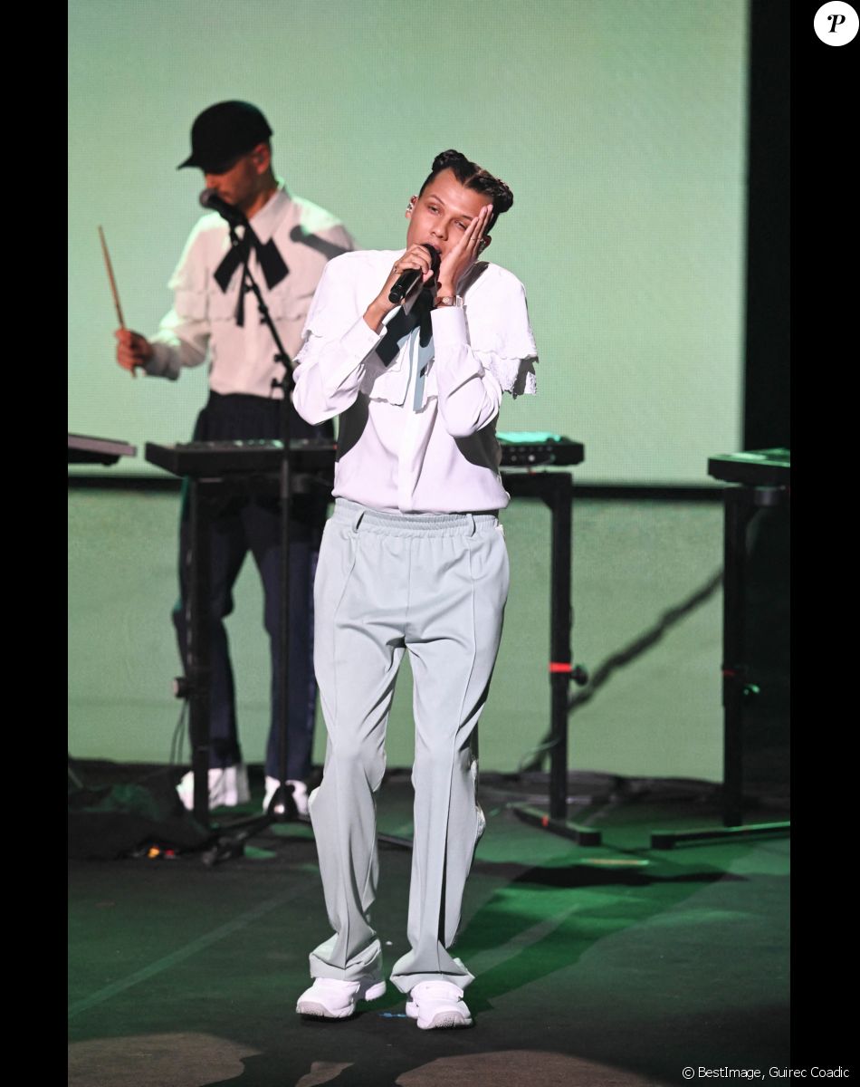 Stromae lors de la 37ème cérémonie des Victoires de la musique à la Seine musicale de Boulogne-Billancourt, le 11 février 2022. © Guirec Coadic/Bestimage