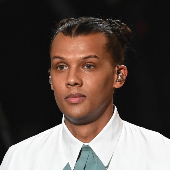 Stromae lors de la 37ème cérémonie des Victoires de la musique à la Seine musicale de Boulogne-Billancourt, le 11 février 2022. © Guirec Coadic/Bestimage