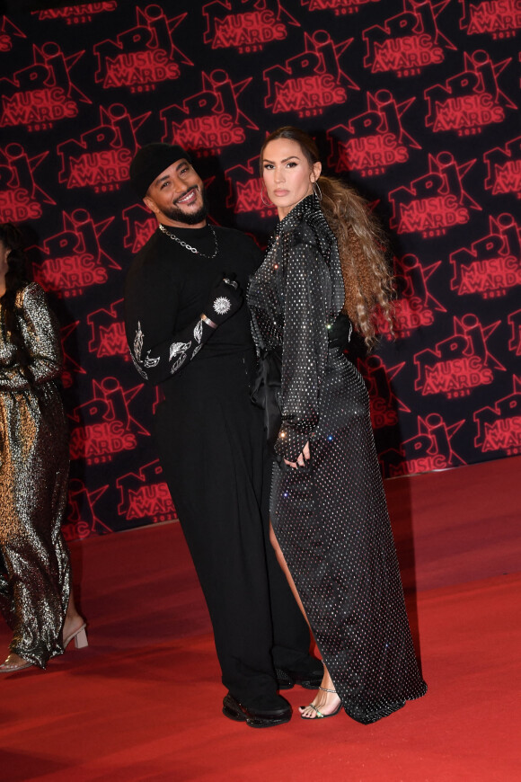 Slimane et Vitaa lors de la 23ème édition des NRJ Music Awards 2021 au Palais des Festivals de Cannes, le 20 novembre 2021. © Rachid Bellak/Bestimage 