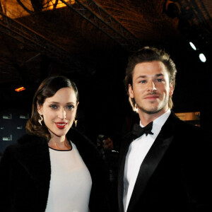 Gaspard Ulliel et sa compagne Gaëlle - Arrivées et sorties de la 40ème cérémonie des César au théâtre du Châtelet à Paris. Le 20 février 2015