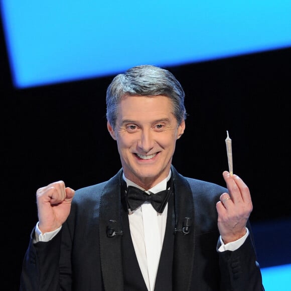 Antoine de Caunes - 37e cérémonie des Cesar au théâtre du Châtelet à Paris, en 2012. © Guillaume Gaffiot /Bestimage