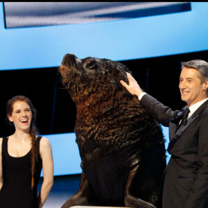 Antoine de Caunes - 36e cérémonie des Cesar au théâtre du Châtelet à Paris, 2011. 