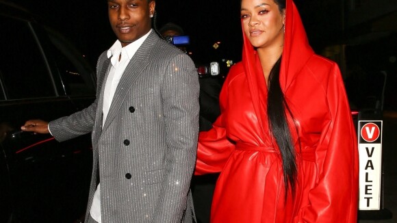 Rihanna enceinte : week-end de folie avec A$AP Rocky et tenues de grossesse grandioses !