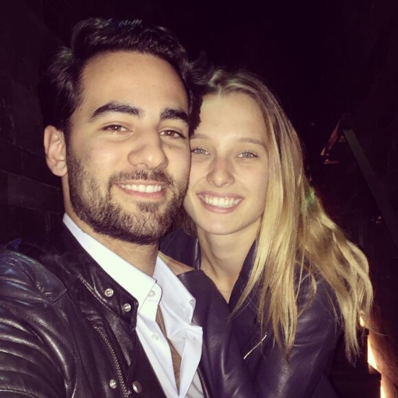 Ilona Smet et son compagnon Kamran Ahmed sur Instagram.