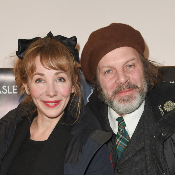 Julie Depardieu et son compagnon Philippe Katerine - Avant première du film "Alien Crystal Palace" au cinéma Beau Regard à Paris. Le 23 janvier 2019. © Coadic Guirec /Bestimage