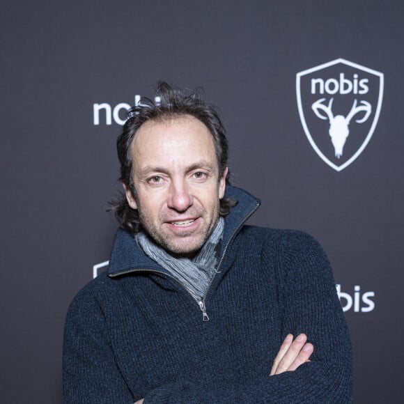 Exclusif - Philippe Candeloro - Nobis fête ses 15 ans en inaugurant sa nouvelle boutique dans le 2ème arrondissement de Paris, France, le 25 novembre 2021. © Pierre Perusseau/Bestimage$  No Web pour la Belgique et la Suisse 