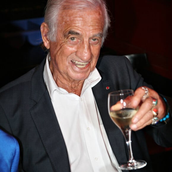 Jean-Paul Belmondo - Michou fête son 88ème anniversaire dans son cabaret avec ses amis à Paris le 18 juin 2019. © JLPPA/Bestimage