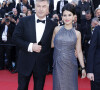 Alec Baldwin et sa femme Hilaria Thomas (enceinte) - Montee des marches du film "Blood Ties" lors du 66eme Festival du film de Cannes, le 20 mai 2013. 