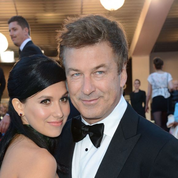 Alec Baldwin et Hilaria Thomas - Montée des marches du film "Killing them softly" Festival de Cannes 2012. 