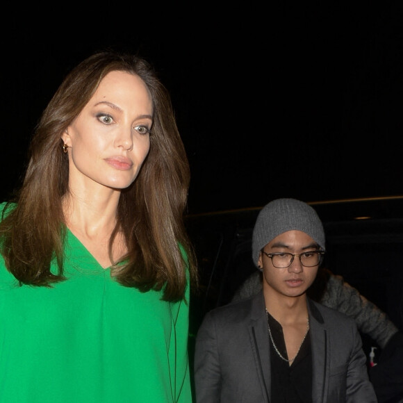 Angelina Jolie - Les personnalités assistent à l'after-party de la première du film "Eternals" à Londres, le 27 octobre 2021. 