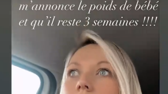 Familles nombreuses : Justine Cordule enceinte et choquée par le poids de son futur bébé !