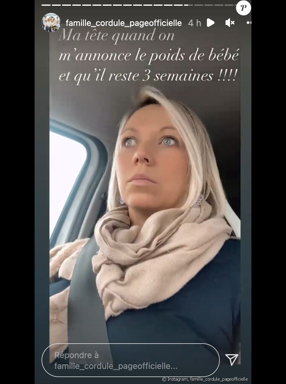 Justine Cordule Familles Nombreuses La Vie En Xxl Choquee Par La Prise De Poids De Son Bebe Instagram Purepeople