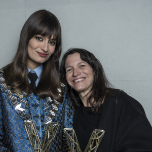 Exclusif - Clara Luciani (Artiste féminine de l'année et Album de l'année pour "Coeur") en backstage lors la 37ème cérémonie des Victoires de la musique à la Seine musicale de Boulogne-Billancourt, le 11 février 2022. © Cyril Moreau / Tiziano Da Silva / Bestimage 