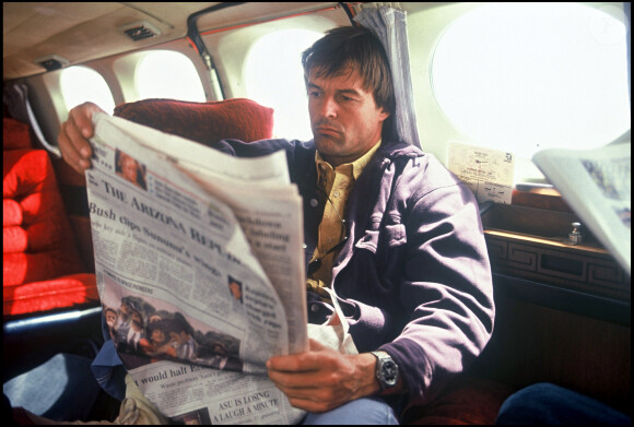 Nicolas Hulot au Botwana en 1995