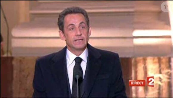 Le président français s'exprime à l'enterrement de Philippe Séguin