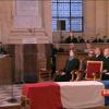 Le président français à l'enterrement de Philippe Séguin