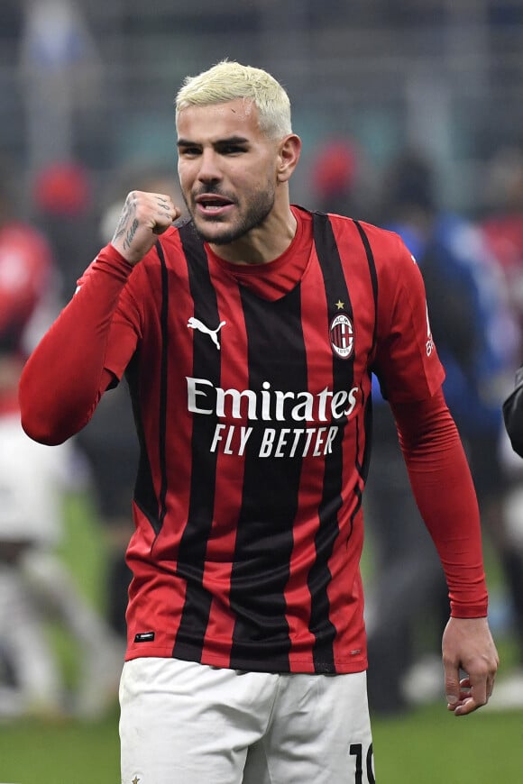 Theo Hernandez  - Calcio - Série A - Inter Milan Vs Ac Milan (1-2) à Milan le 5 février 2022.