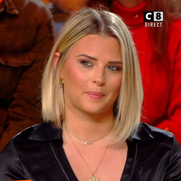 Guillaume Genton réagit sur le plateau de Touche pas à mon poste à la déclaration enflammée de Loana, attirée par lui