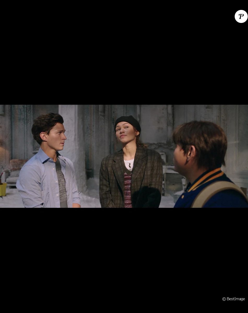Extrait du film "Spider-Man No way home" avec Tom Holland et Zendaya.
