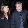 George Clooney et Elisabetta Canalis à Manhattan, le 11 janvier 2010. Un couple so glamour