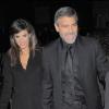 George Clooney et Elisabetta Canalis à Manhattan, le 11 janvier 2010. Ils ne cachent plus leur amour !