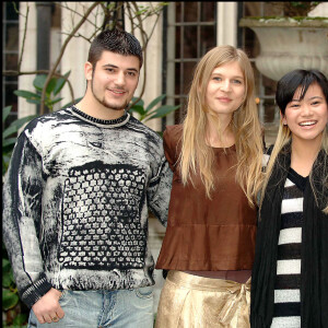 Stanislas Lanevski, Clémence Poésy, Katie Leung et Robert Pattinson pour le photocall pour le nouvel épisode de Harry Potter et la Coupe de feu à Londres