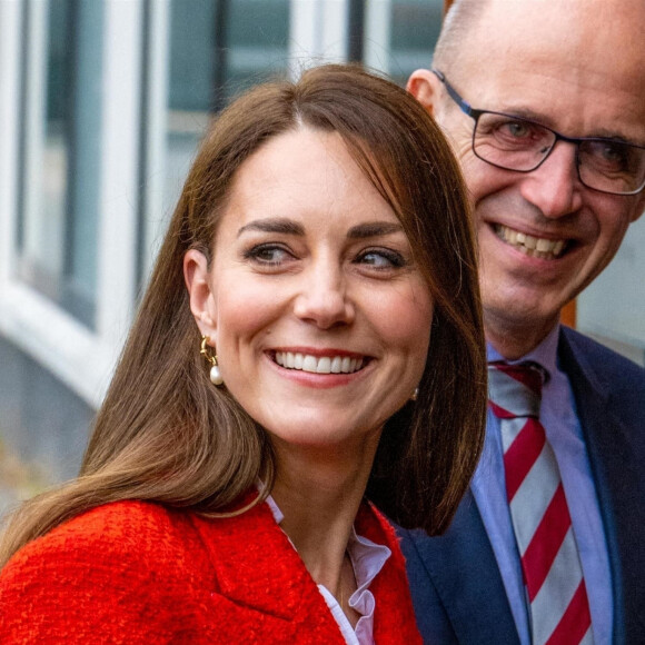 Kate Middleton - Visite du programme de santé mentale infantile à l'Université de Copenhague, Danemark, le 22 février 2022.