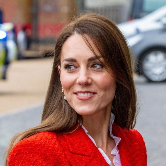 Kate Middleton - Visite du programme de santé mentale infantile à l'Université de Copenhague, Danemark, le 22 février 2022.