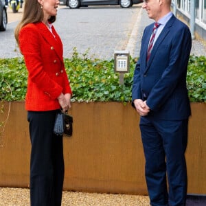 Kate Middleton - Visite du programme de santé mentale infantile à l'Université de Copenhague, Danemark, le 22 février 2022.