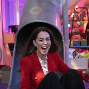 Kate Middleton - Visite au LEGO Foundation PlayLab sur le campus Carlsberg à Copenhague, Danemark, le 22 février 2022.