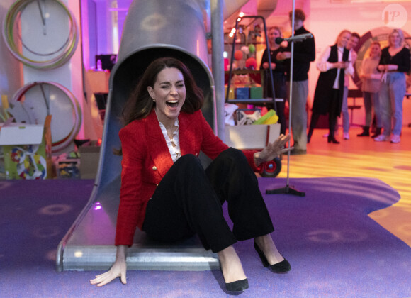 Kate Middleton - Visite au LEGO Foundation PlayLab sur le campus Carlsberg à Copenhague, Danemark, le 22 février 2022.