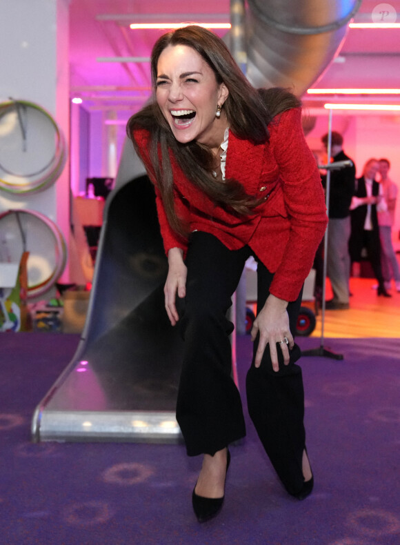 Kate Middleton - Visite au LEGO Foundation PlayLab sur le campus Carlsberg à Copenhague, Danemark, le 22 février 2022.