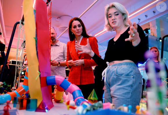 Kate Middleton - Visite au LEGO Foundation PlayLab sur le campus Carlsberg à Copenhague, Danemark, le 22 février 2022.