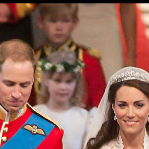 Mariage de Kate Middleton et du prince William d'Angleterre à Londres. Le 29 avril 2011.