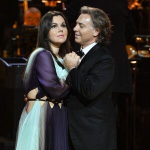 Exclusif - Aleksandra Kurzak et Roberto Alagna - Enregistrement de l'émission "Maria Callas, une vie d'Opéra" avec l'orchestre Lamoureux, au théâtre des Champs Elysées, le 1er novembre 2018 © Pierre Perusseau / Bestimage