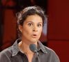 Semi-exclusif - Apolline de Malherbe - Conférence de presse de rentrée de RMC / RMC Sport saison à l'Altice Campus à Paris