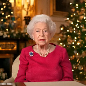 Le discours de Noël de la reine Elisabeth II d'Angleterre au château de Windsor © Youtube via Bestimage