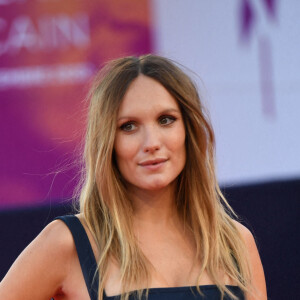 Ana Girardot, enceinte - Red carpet du film " The Professor & The Bad Man " lors du 46ème Festival du Cinéma Américain de Deauville. Le 5 septembre 2020 © Rachid Bellak / Bestimage 